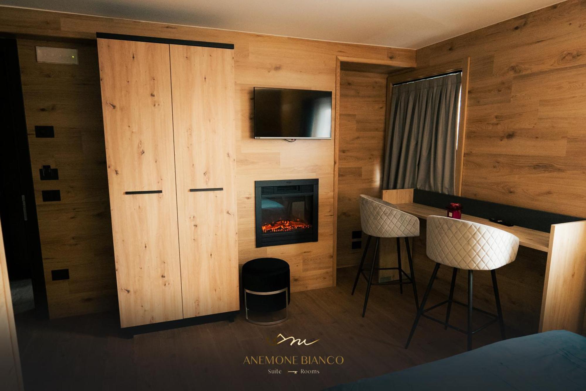 Anemone Bianco Suite Rooms Пассо-дель-Тонале Экстерьер фото