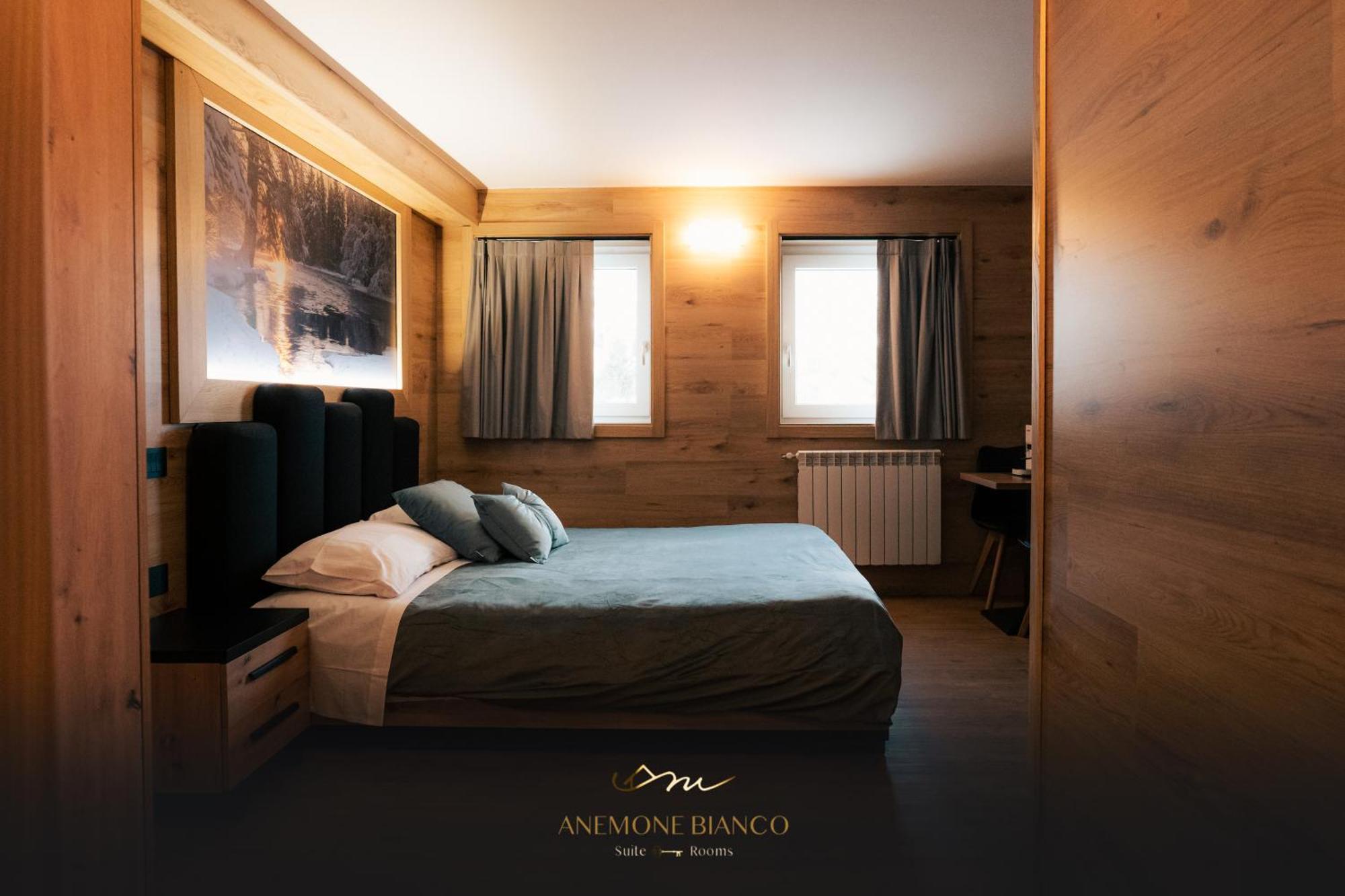 Anemone Bianco Suite Rooms Пассо-дель-Тонале Экстерьер фото