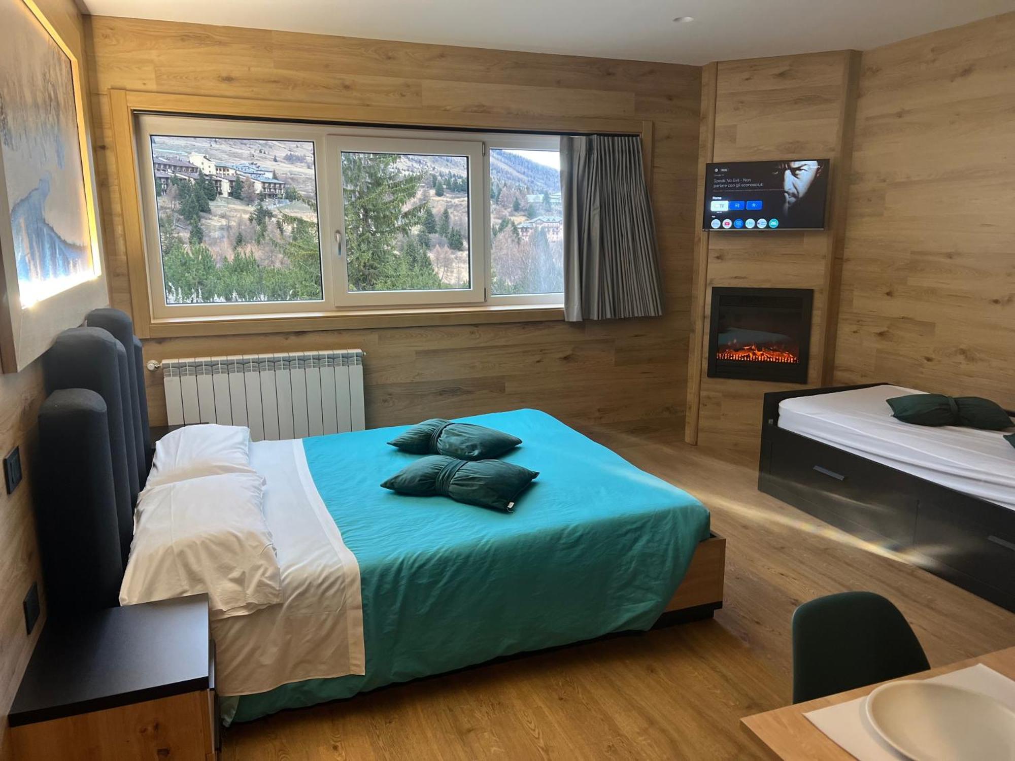 Anemone Bianco Suite Rooms Пассо-дель-Тонале Экстерьер фото